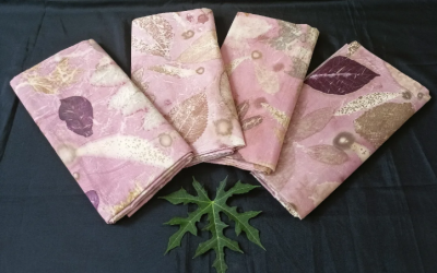 PKBM Kasih Pacitan Berbagi Praktik Baik  Pembuatan Batik Eco Print Bersama D’Naji Eco Print
